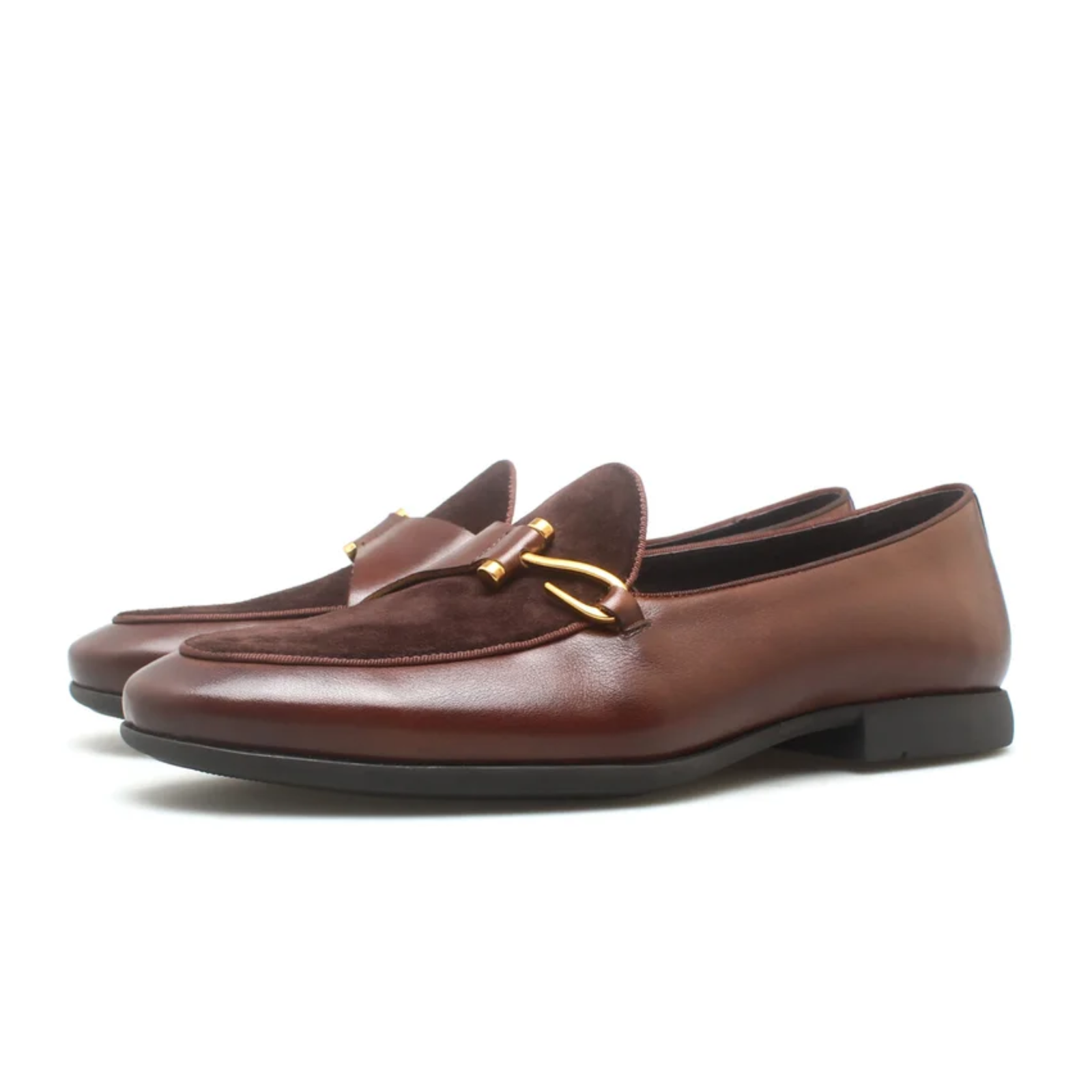 Bit Loafers – Brown Leather & Suede