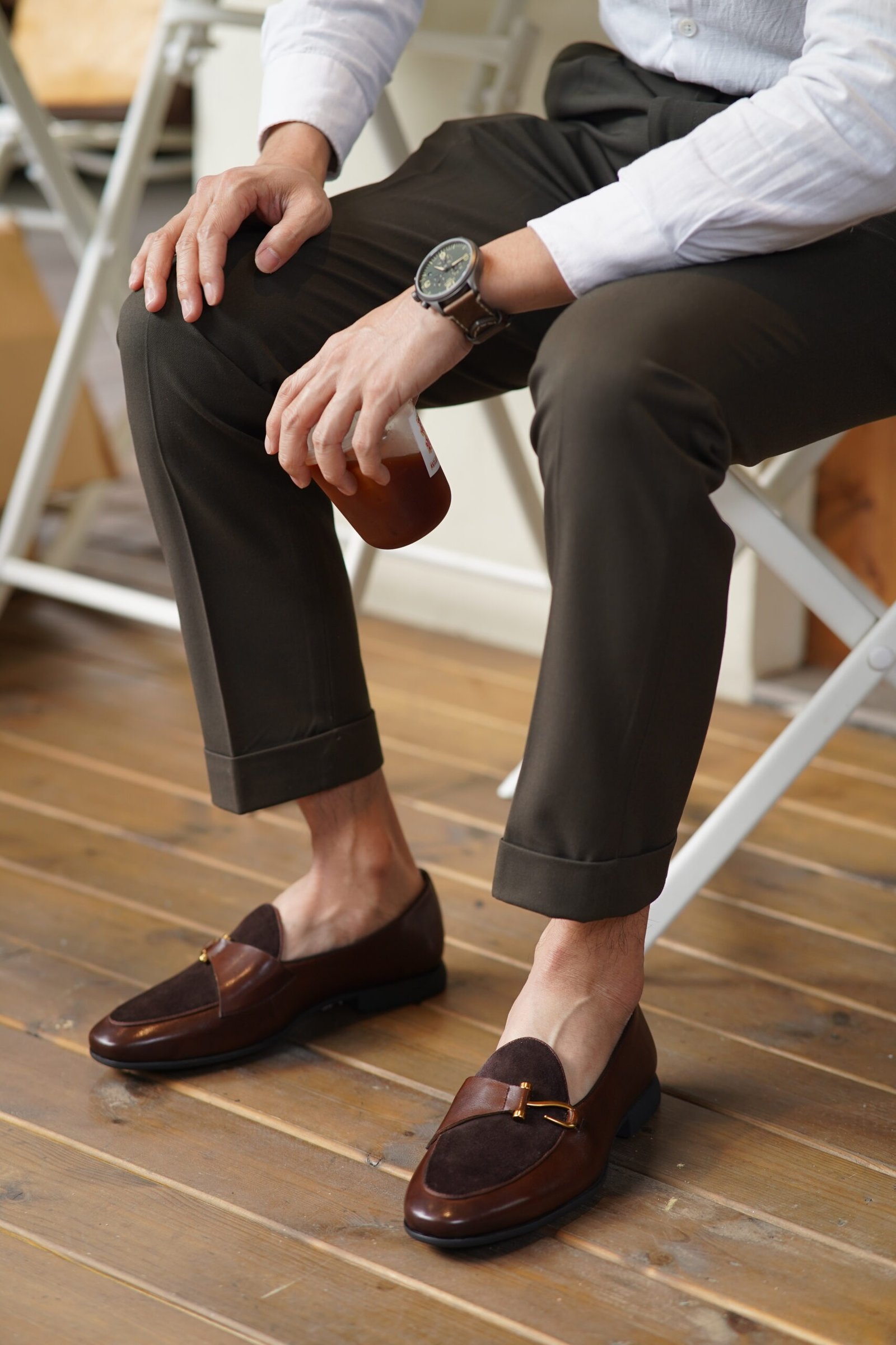 Bit Loafers – Brown Leather & Suede - Image 7