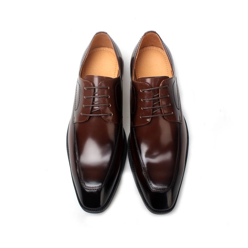 Oxford Dress Shoes – Handcrafted Black Leather