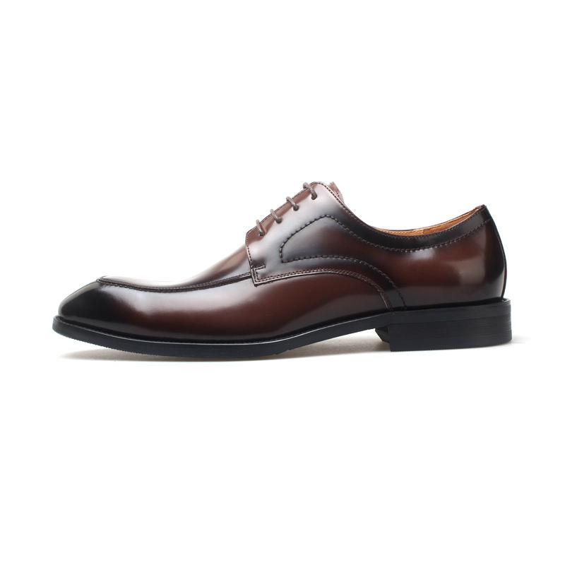 Oxford Dress Shoes – Handcrafted Black Leather - Image 3
