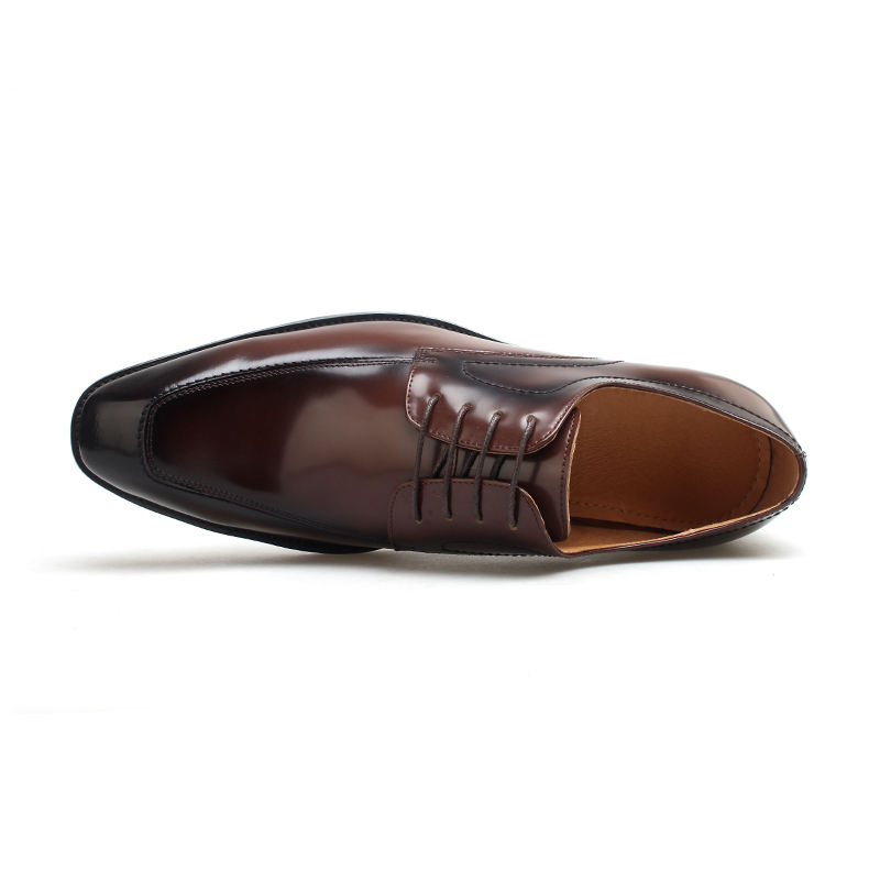 Oxford Dress Shoes – Handcrafted Black Leather - Image 2