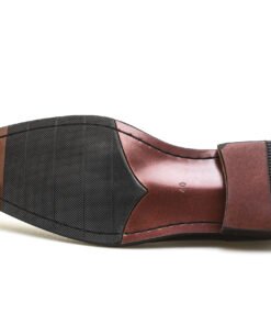 Alternative view of Wholecut Oxford Shoes – Dark Brown Medallion Toe