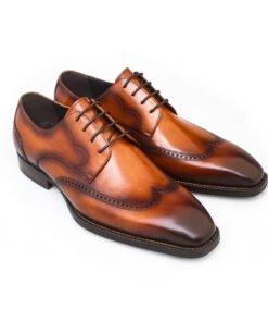 Alternative view of Wholecut Dress Shoes – Black Handcrafted Leather