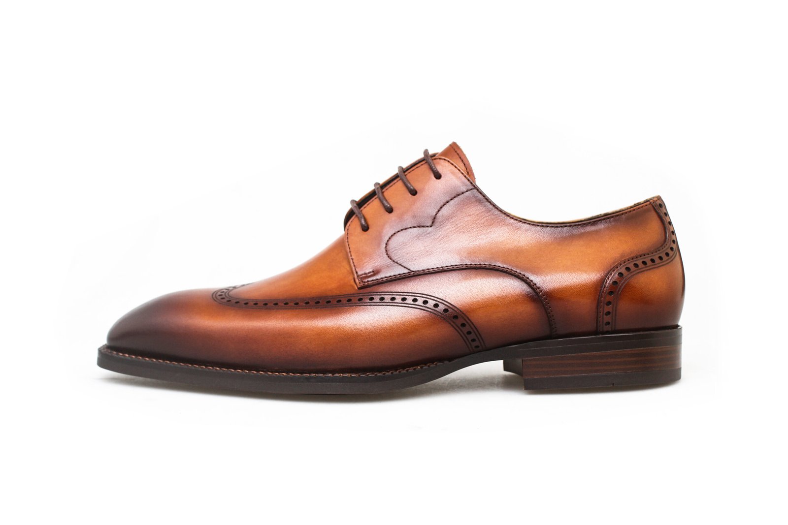 Wholecut Dress Shoes – Black Handcrafted Leather