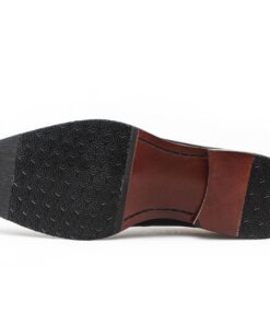 Alternative view of Oxford Brogue Shoes – Smooth Black Leather