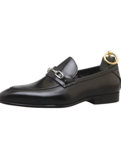 Wholecut Oxford Shoes – Black Full Grain Leather