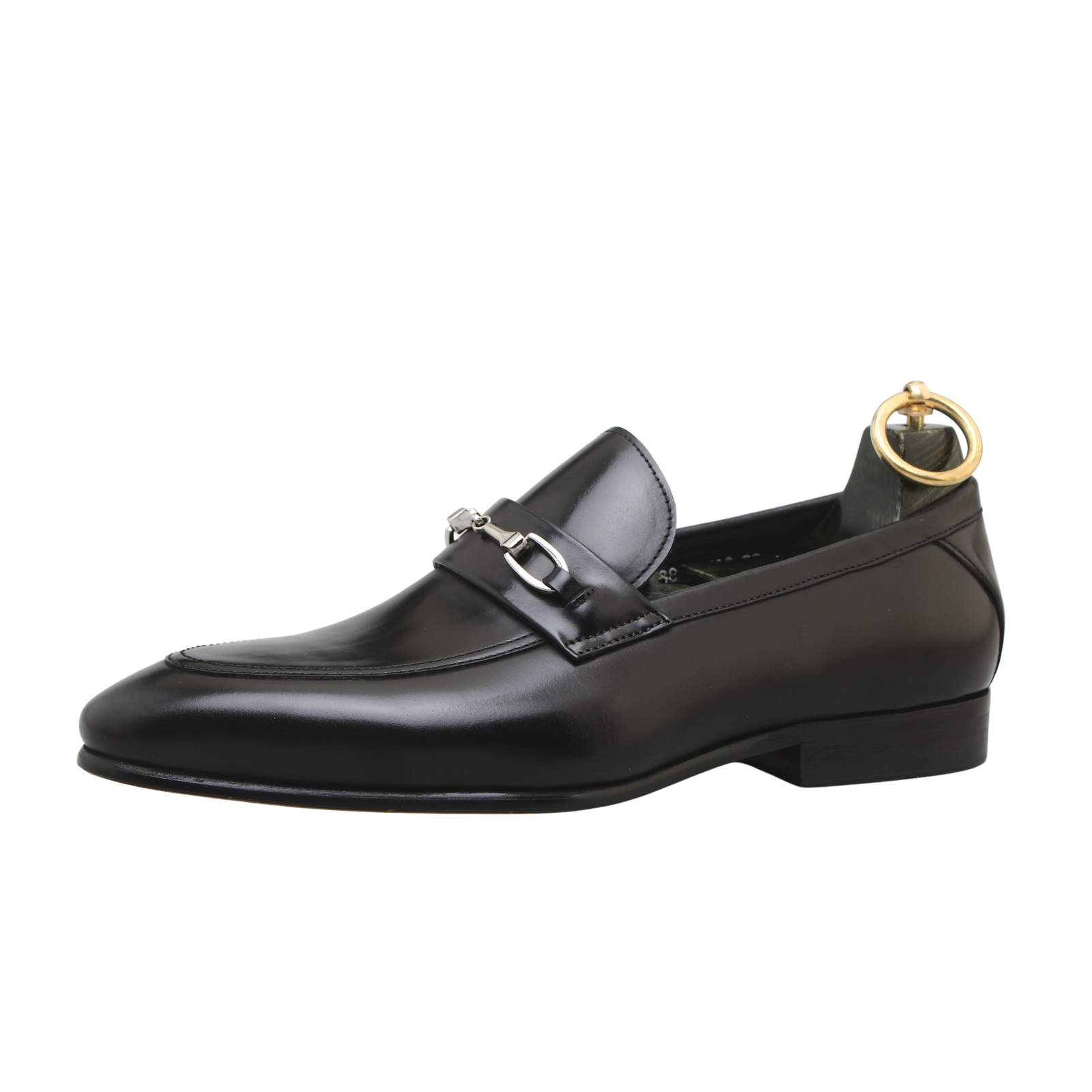 Horsebit Loafers – Polished Black Leather