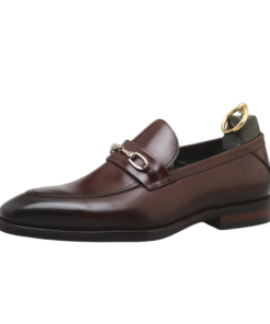 Horsebit Loafers – Polished Brown Leather