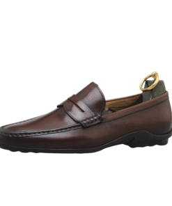 Driving Penny Loafers – Flexible Brown Leather