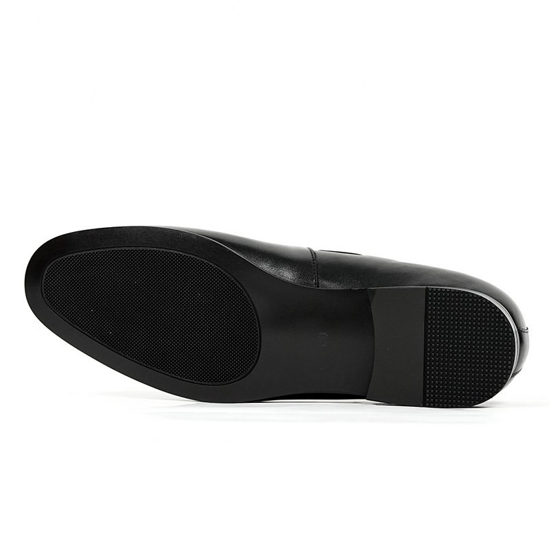 Tassel Loafers – Smooth Black Leather – Style 6712-01 - Image 11